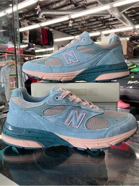 New Balance 993 Joe Freshgoods Performance Art Arctic Blue Size 10.5